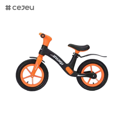 CJ-TXY-201,Early Learning Interactive Push Bike avec équilibre régulier et repose-pieds,Rose Noir Rouge Vert,Quatre couleurs