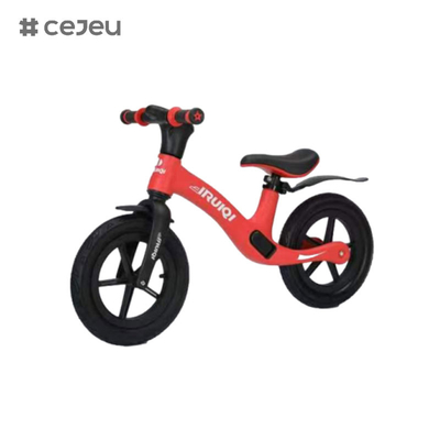 CJ-TXY-201,Early Learning Interactive Push Bike avec équilibre régulier et repose-pieds,Rose Noir Rouge Vert,Quatre couleurs