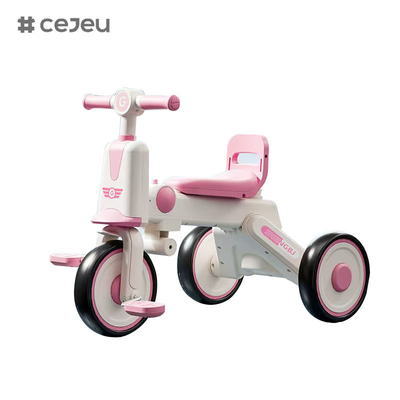 CJ-610, avec lumières/musique/trois roues, quatre couleurs, rose/bleu/gris/sourcils, taille du produit 65*42*50CM