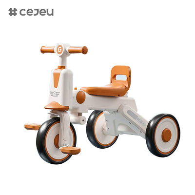 CJ-610, avec lumières/musique/trois roues, quatre couleurs, rose/bleu/gris/sourcils, taille du produit 65*42*50CM