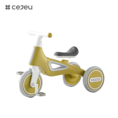 CJ-A066, avec lumières/musique, tricycle pour enfants, rose/vert/jaune, trois couleurs, un beau cadeau pour les garçons et les filles