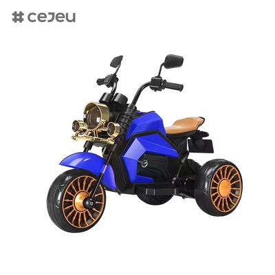 CJ-5188R moto électrique, rouge blanc bleu vert 6V4.5/380, taille de produit 81*43*64cm, donnez à vos enfants un beau cadeau.