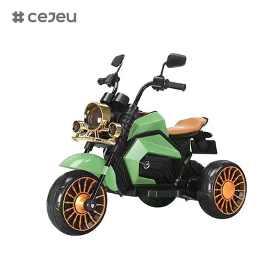 CJ-5188R moto électrique, rouge blanc bleu vert 6V4.5/380, taille de produit 81*43*64cm, donnez à vos enfants un beau cadeau.