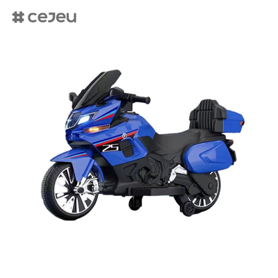 CJ-R125 Motocycles électriques, 12V7/550*2, Éducation de la petite enfance Modulation musicale Bluetooth Un clic de frein Roue*2