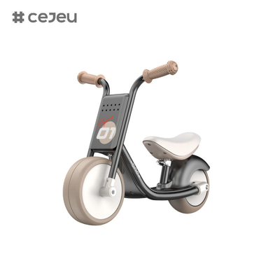 CJ-H-06, Bébé équilibre vélo mignon léger enfants premier vélo en acier cadre solide, avec siège réglable, 46,5 * 39,5 * 23.5