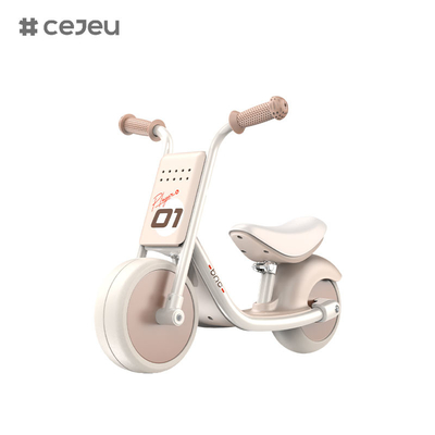 CJ-H-06, Bébé équilibre vélo mignon léger enfants premier vélo en acier cadre solide, avec siège réglable, 46,5 * 39,5 * 23.5