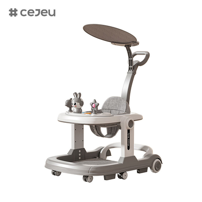 QRBB-869A, baby walker, 2 en 1 3 régulateur de hauteur Roue*6 Frein/Musique/Jouets