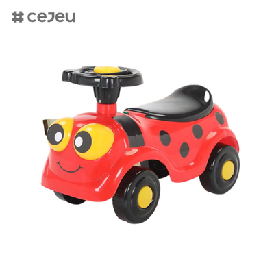 CJ-102,Twist car pour enfants 1-3 ans scooter bébé éclairage de musique anti-retour à quatre roues,avec lumières/musique en bas