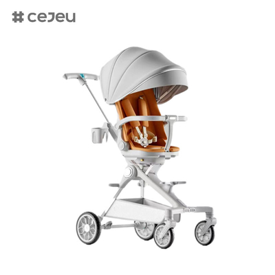 CJ-XL 15L Best-seller pliable portable Poussette pour bébé allongée à 360 degrés peut faire pivoter le siège Poussette pour bébé