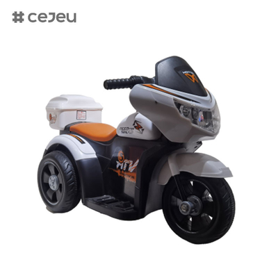 Best-seller de dessins animés sièges super larges trois roues enfants motocycle bébé jouet voiture moto électrique conduire sur le modèle de jouet