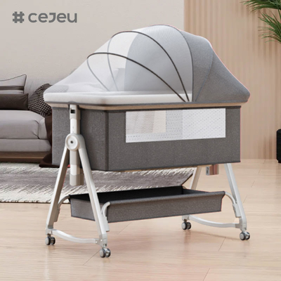 Berceau amovible pour bébé berceau à côté du lit avec moustiquaire et matelas, berceau hauteur réglable, bébé nouveau-né doit avoir un lit