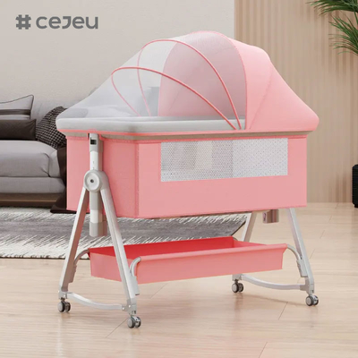 Berceau amovible pour bébé berceau à côté du lit avec moustiquaire et matelas, berceau hauteur réglable, bébé nouveau-né doit avoir un lit
