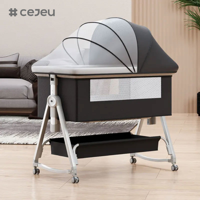 Berceau amovible pour bébé berceau à côté du lit avec moustiquaire et matelas, berceau hauteur réglable, bébé nouveau-né doit avoir un lit