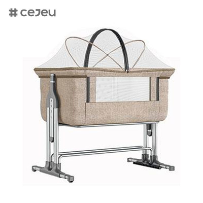 CJ-CH-122 Métal Moderne Multifonctionnel Pliable Berceau de bébé Berceau de bébé Berceau de lit Berceau de bébé à côté Dormeur