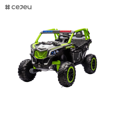 24V 12V 4WD Enfants UTV électrique Off-Road Ride sur une voiture de jouet Avec 2.4G RC cadre en acier au carbone de haute résistance de choc à quatre roues