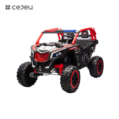 24V 12V 4WD Enfants UTV électrique Off-Road Ride sur une voiture de jouet Avec 2.4G RC cadre en acier au carbone de haute résistance de choc à quatre roues