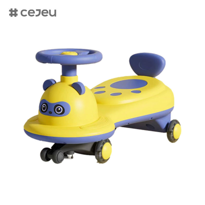Voiture pour enfants de 2 à 6 ans, bébé universelle, en forme de panda, peut s'asseoir et glisser, roue anti-retour silencieuse