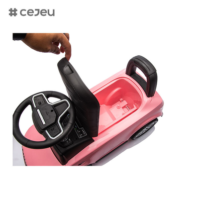 CJ-HZ640 2024 Nouveau permis Pieds au sol Jeu de voiture pour enfants, Moteur sonore pour bébés, stockage sous le siège, cadeaux pour enfants
