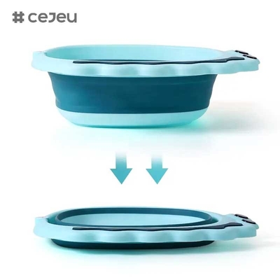 CJ-LBN5131A Vente à chaud lavabos Petits enfants ensemble de pieds pliable Enfants laver salle de bains main lavabos pour tout-petits