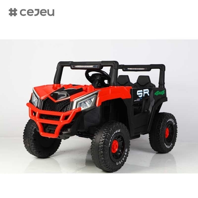 CJ-HLF-BJQ-699 électrique 12V &amp; 24V Voiture sur jouet voiture enfants Unisexe plage hors route roue de puissance télécommande UTV enfants