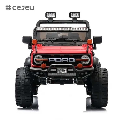 CJ-MDX-013 Style musique d'apprentissage précoce voiture électrique légère pour enfants conduire sur la voiture électrique enfants avec USB
