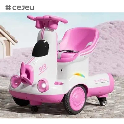 CJ-HB-919 Nouveau arrivée 2 en 1 enfants voiture électrique équilibre / 360 degrés rotation enfants creuseur Voyage sur une pelle automobile