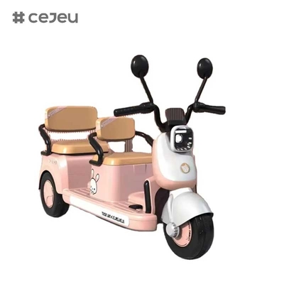 CJ-ML-002 Manufacture Kids Notor Bike avec deux sièges Motorcycle à batterie pour enfants