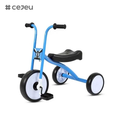 CJ-XS-510 Nouveau gros prix le moins cher Les enfants montent sur un tricycle à trois roues, avec rouge/bleu, Taille du produit 56*36.5*47.5