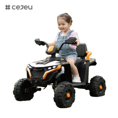 CJ-BDL-5189Nouvelle voiture électrique à quatre roues motrices 12V 4X4 ATV Beach Tot Car Pas cher Plastique électrique alimenté par batterie