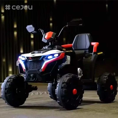 CJ-BDL-5189Nouvelle voiture électrique à quatre roues motrices 12V 4X4 ATV Beach Tot Car Pas cher Plastique électrique alimenté par batterie