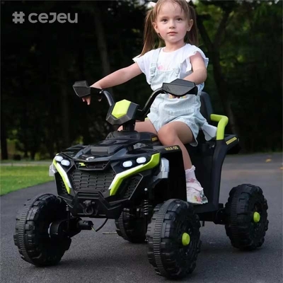 CJ-BDL-5189Nouvelle voiture électrique à quatre roues motrices 12V 4X4 ATV Beach Tot Car Pas cher Plastique électrique alimenté par batterie