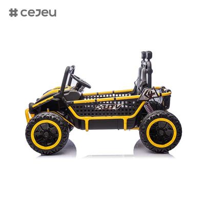 CJ-HC-605 Nouvelle batterie 12v Voyage en plein air sur un jouet Voiture alimentée par batterie Voiture 2 sièges Enfants Voyage électrique sur une voiture pour les enfants à conduire