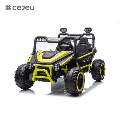CJ-HC-605 Nouvelle batterie 12v Voyage en plein air sur un jouet Voiture alimentée par batterie Voiture 2 sièges Enfants Voyage électrique sur une voiture pour les enfants à conduire