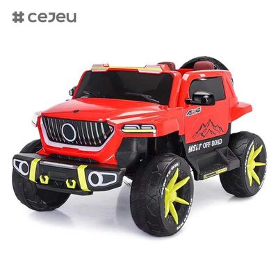CJ-SF-5688 Nouveau Grand Taille 12V7Ah Grand Taille Four Motor Drive Enfants voiture électrique/couleur rose Deux vitesses Enfants conduisent sur une voiture tout-terrain pendant 5-12 ans