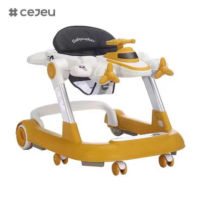 CJ-MLT-611Le dernier design pas cher Baby Walker apprentissage à marcher/ Baby Walker avec de la musique et des jouets/Round Model Folding Baby Walker