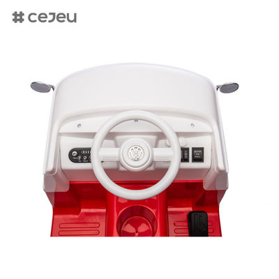 CJ-XB-1128 2025 Nouveau permis d'identité.Buzz Mini Bus Voiture électrique Voiture pour bébé Voyage en voiture Voiture Volkswagen VW Voyage en voiture électrique Voyage en bus Jouet de voiture pour 2 à 4 ans