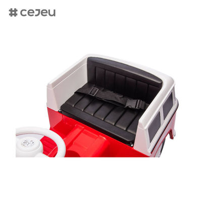 CJ-XB-1128 2025 Nouveau permis d'identité.Buzz Mini Bus Voiture électrique Voiture pour bébé Voyage en voiture Voiture Volkswagen VW Voyage en voiture électrique Voyage en bus Jouet de voiture pour 2 à 4 ans
