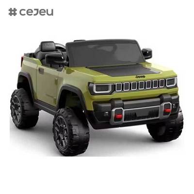 CJ-JJ2500 Jeep nouvelle voiture de conduite autorisé télécommande enfants voiture électrique 2 places voiture pour enfants alimentée par batterie