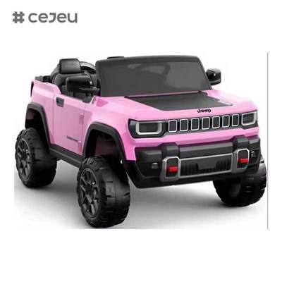 CJ-JJ2500 Jeep nouvelle voiture de conduite autorisé télécommande enfants voiture électrique 2 places voiture pour enfants alimentée par batterie