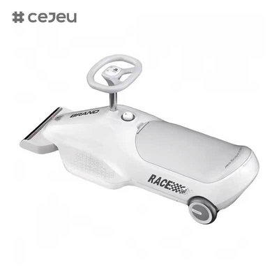 CJ-XB-1098 Voiture pour enfants avec chariot de nettoyage et aspirateur avant - Nouveau produit pour enfants de 2 à 4 ans - Jouet pour enfants avec batterie 12V