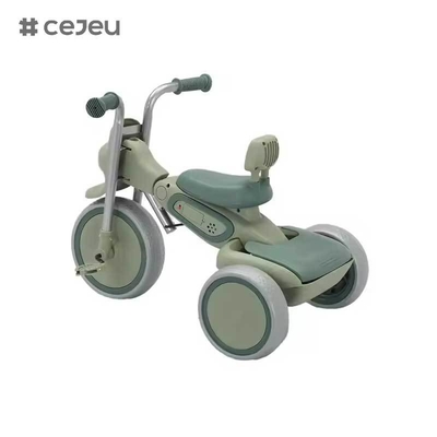 CJ-BY-117 Tricycles pour bébés enfants avec lumières et musique Prix d'usine de tricycles pliables en gros, transport pratique