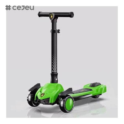 CJ-HLW-101 Trottinette pour enfants, Trottinette pour enfants, Garçons et filles de 1 à 3 à 6 ans, Yo-yo 3-en-1, Trottinette pliable