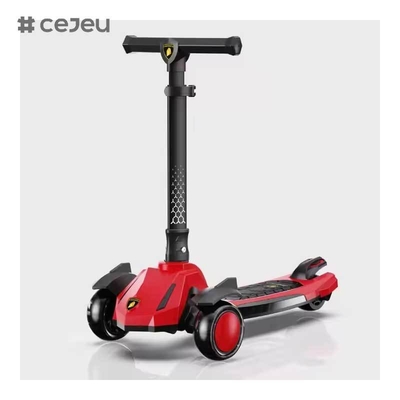 CJ-HLW-101 Trottinette pour enfants, Trottinette pour enfants, Garçons et filles de 1 à 3 à 6 ans, Yo-yo 3-en-1, Trottinette pliable