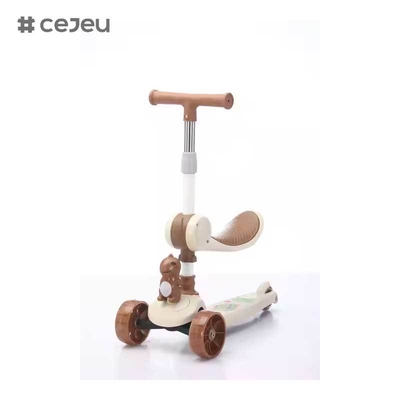 Tricycles pour enfants 4-en-1 CJ-YCJ-LKB-801, véhicules à pédales pour enfants de 1 à 4 ans, poussette à pousser, à glisser, jouet à chevaucher, draisienne, trotteur pour bébé