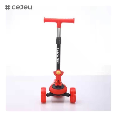 CJ-YLKB-808 2025 Vente à chaud Petit astronaute scooter électrique pour enfants Trois roues en PU lumière et musique Produit de danse élastique et bon marché