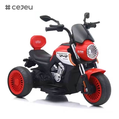 CJ-JM-3189 Vente à chaud Batterie rechargeable Tricycle électrique pour enfants Jouet de voiture électrique pour enfants Inspiré par la moto