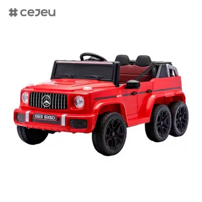 CJ-XGD-2026 Batterie 12v d'usine Télécommande Personnaliser 2-12 Ans 4 Roues AUV Jouet Électrique Enfants Enfants Voiture Électrique