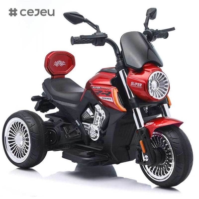 CJ-JM3189 Vente à chaud Batterie rechargeable Tricycle électrique pour enfants Jouet de voiture pour enfants Inspiré par la moto