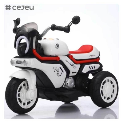 Moto électrique pour enfants CJ-QD-1500C à trois roues clignotantes de grande quantité à vendre / Moto électrique pour enfants à batterie pas chère