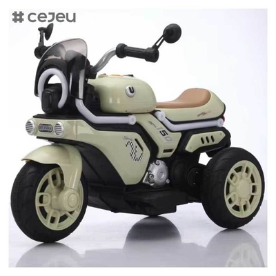 Moto électrique pour enfants CJ-QD-1500C à trois roues clignotantes de grande quantité à vendre / Moto électrique pour enfants à batterie pas chère